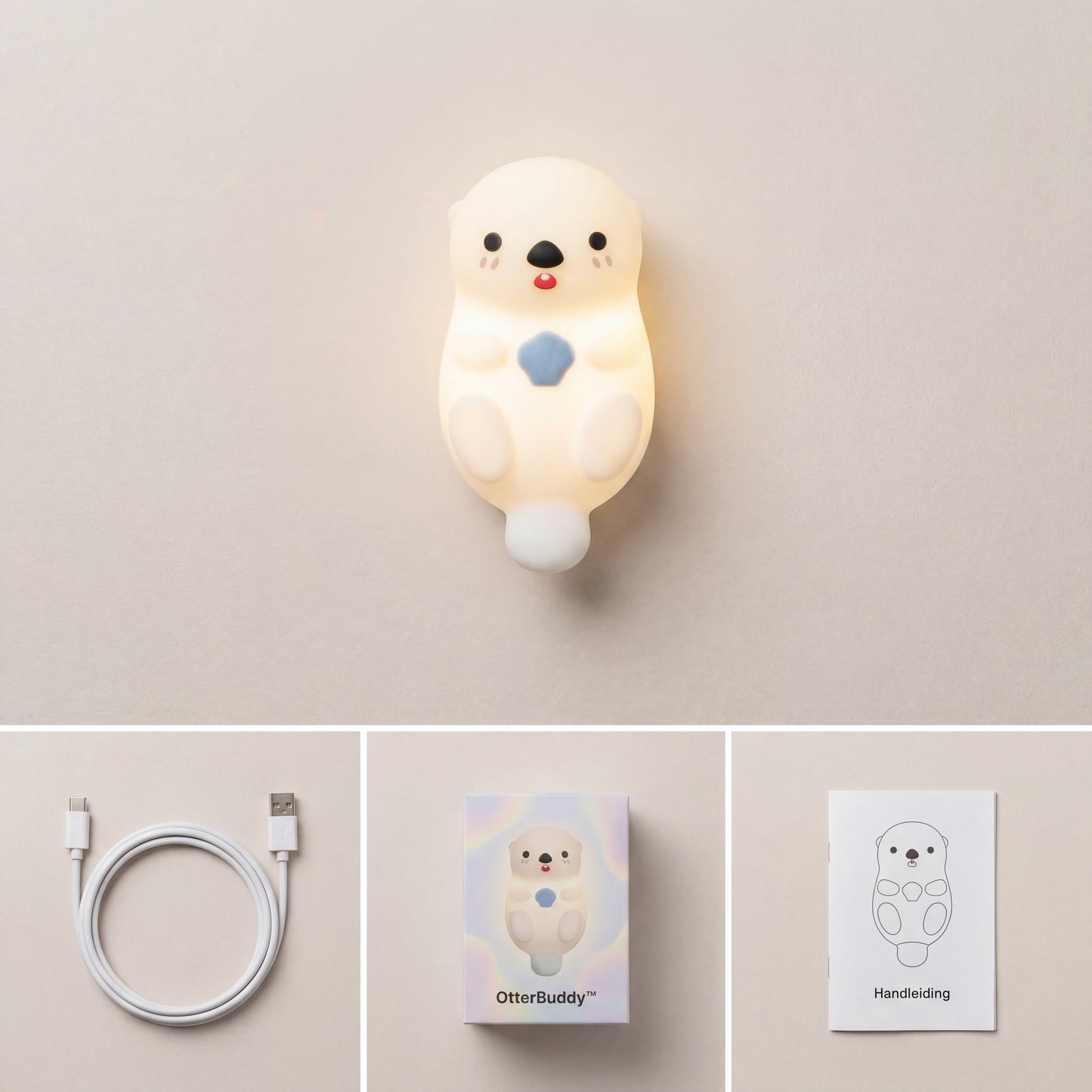 OtterBuddy™ Siliconen Nachtlamp
