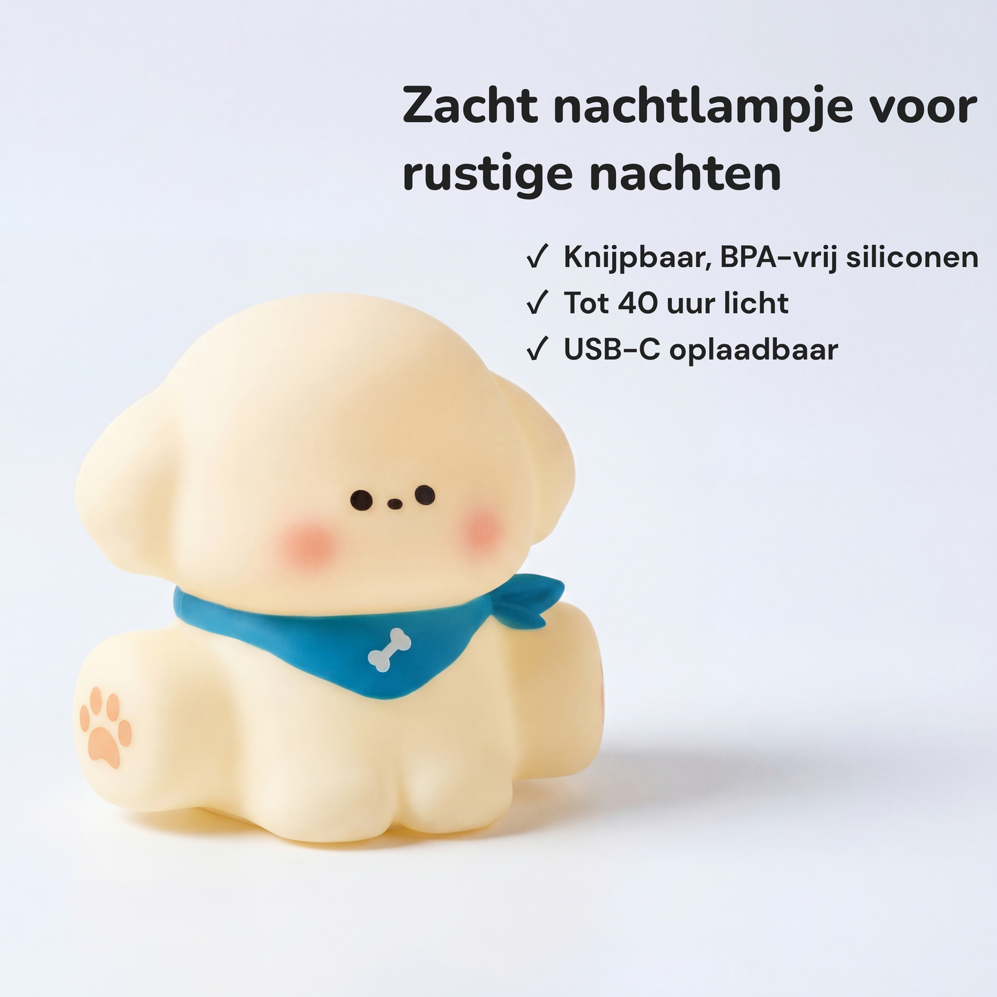PawBuddy™ Siliconen Nachtlamp
