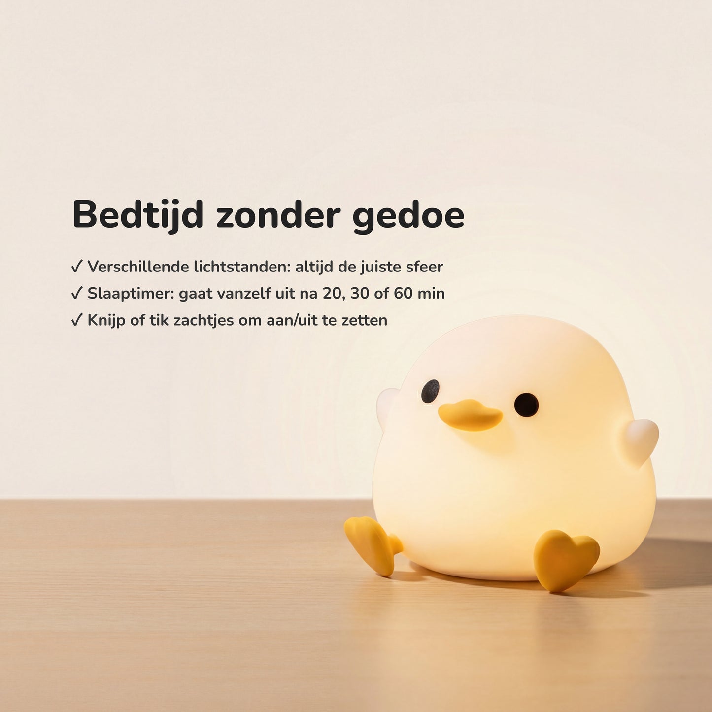 QuackBuddy™ Siliconen Nachtlamp