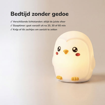 PinguGlow™ Siliconen Nachtlamp