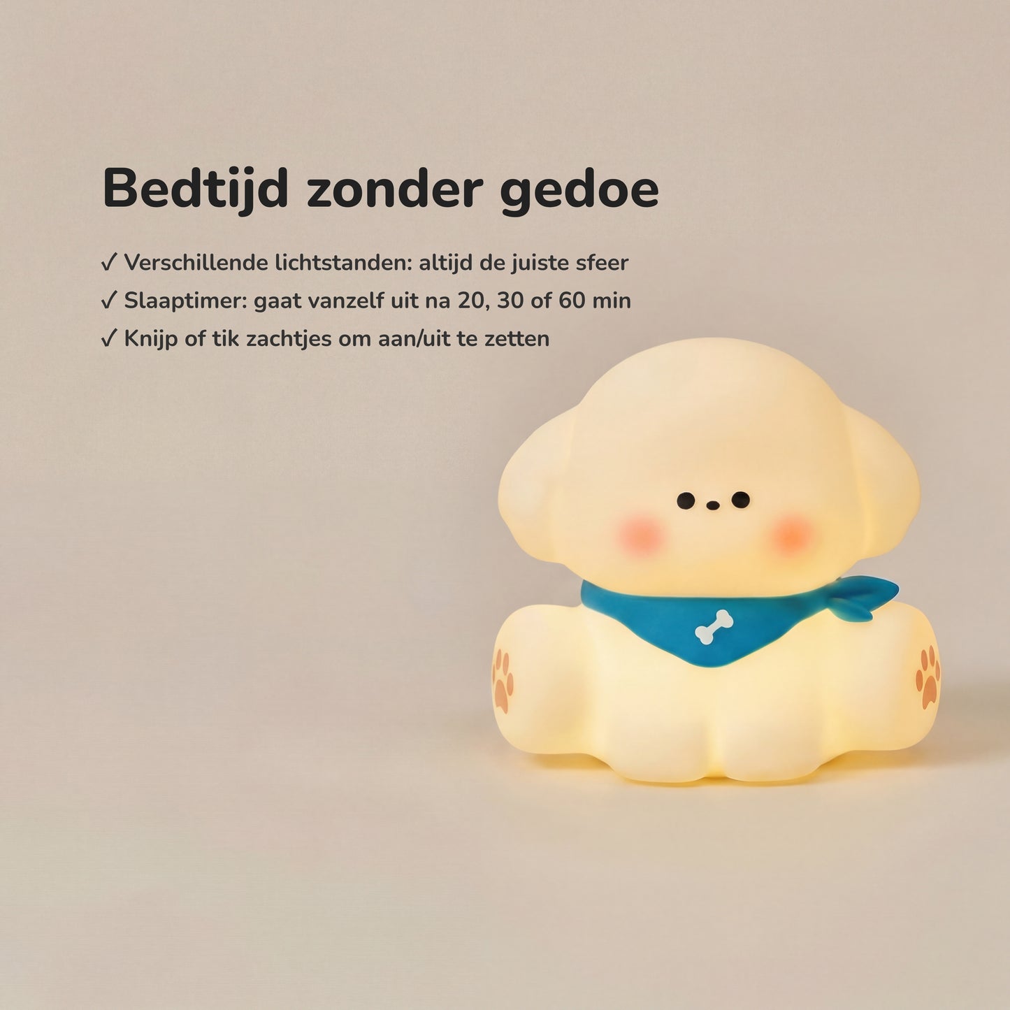 PawBuddy™ Siliconen Nachtlamp