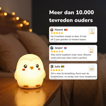 PinguGlow™ Siliconen Nachtlamp