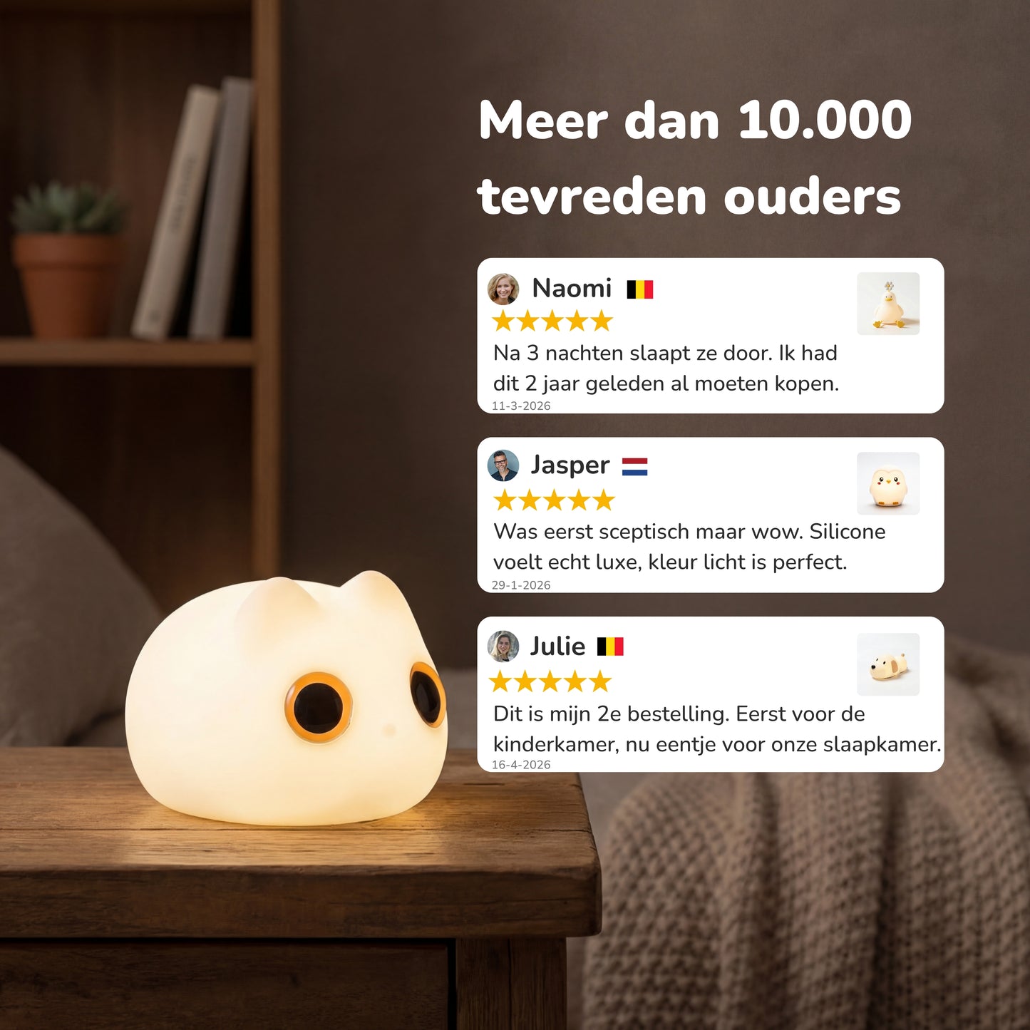 GlowKitty™ Siliconen Nachtlamp
