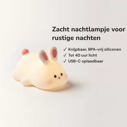 BunnyBuddy™ Siliconen Nachtlamp