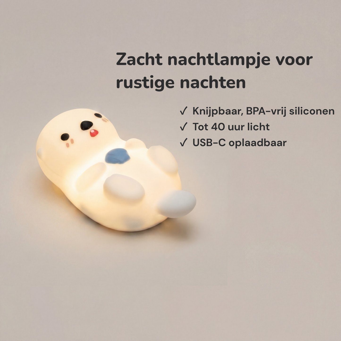 OtterBuddy™ Siliconen Nachtlamp