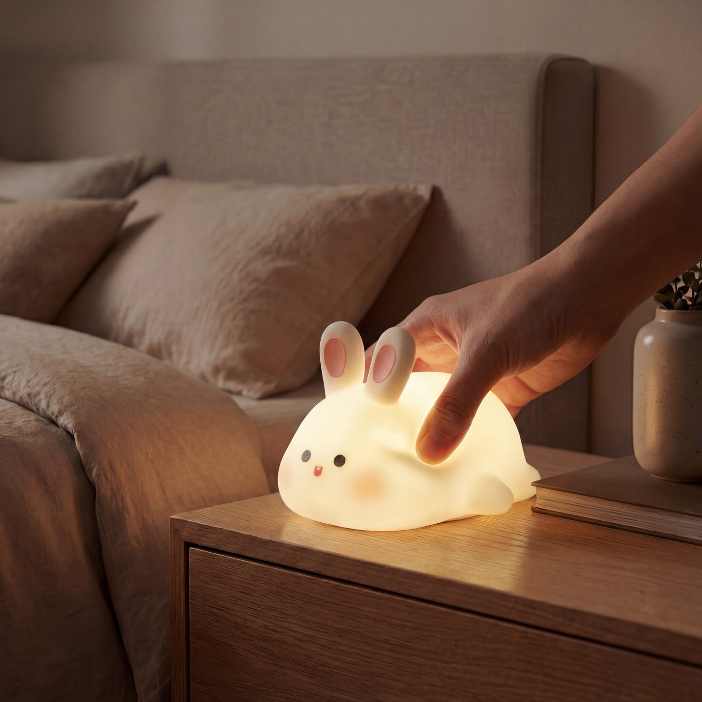 BunnyBuddy™ Siliconen Nachtlamp