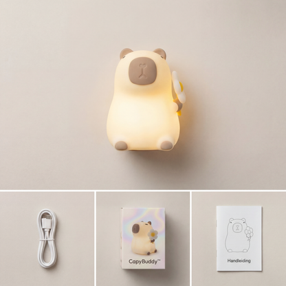 CapyBuddy™ Siliconen Nachtlamp